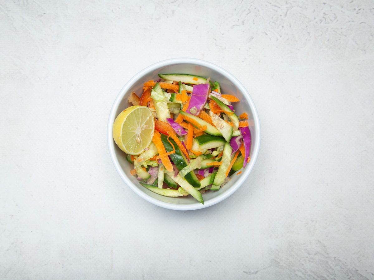 Add green salad