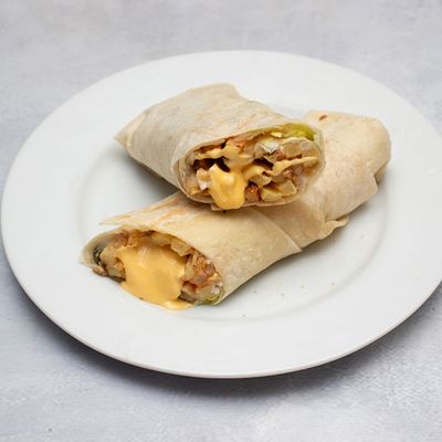 Cheddar cheese potato sandwich