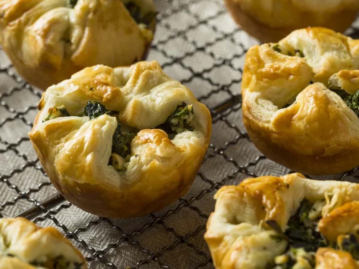 Spinach Soiree Pastries