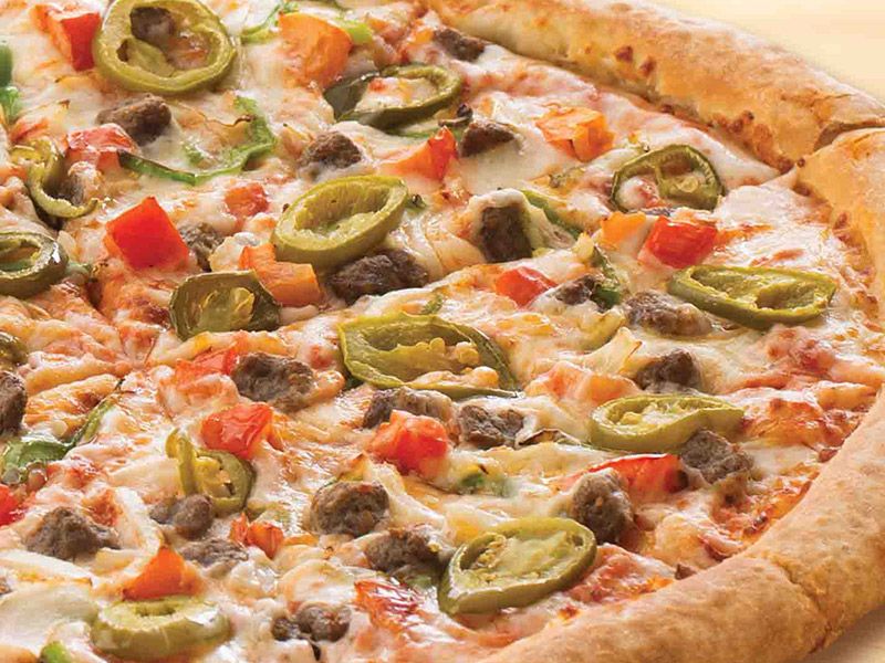 Minced Meat Pizza