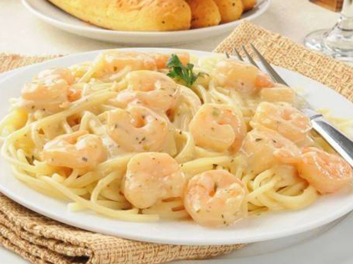 shrimp and cheese pasta