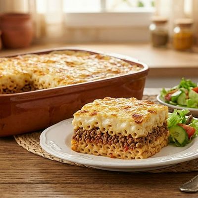 Bechamel pasta large