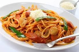 Oriental Sausage Spaghetti Pasta