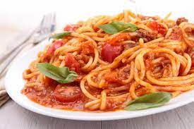 Spaghetti Pasta With Vegetables