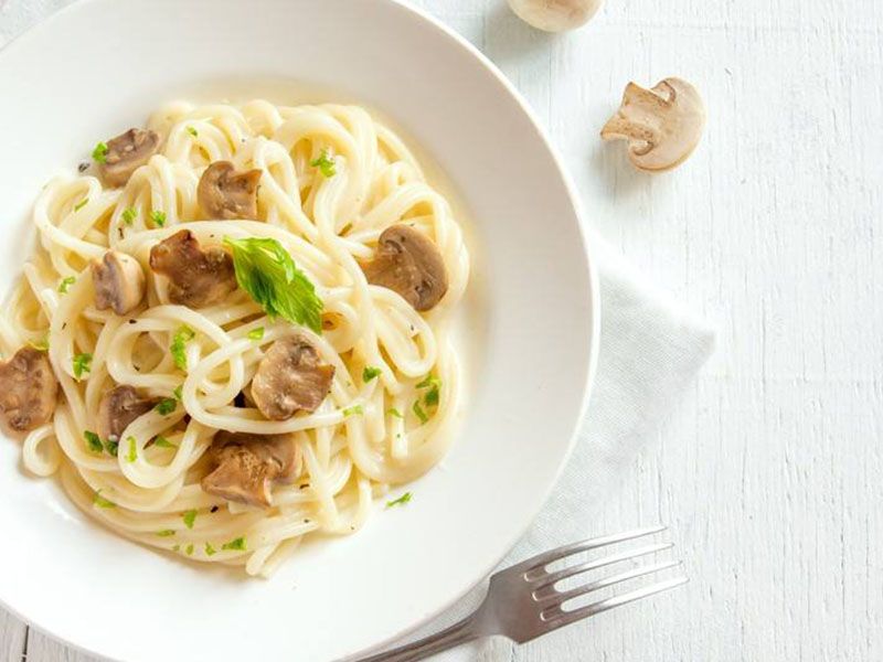 Mushroom Spaghetti