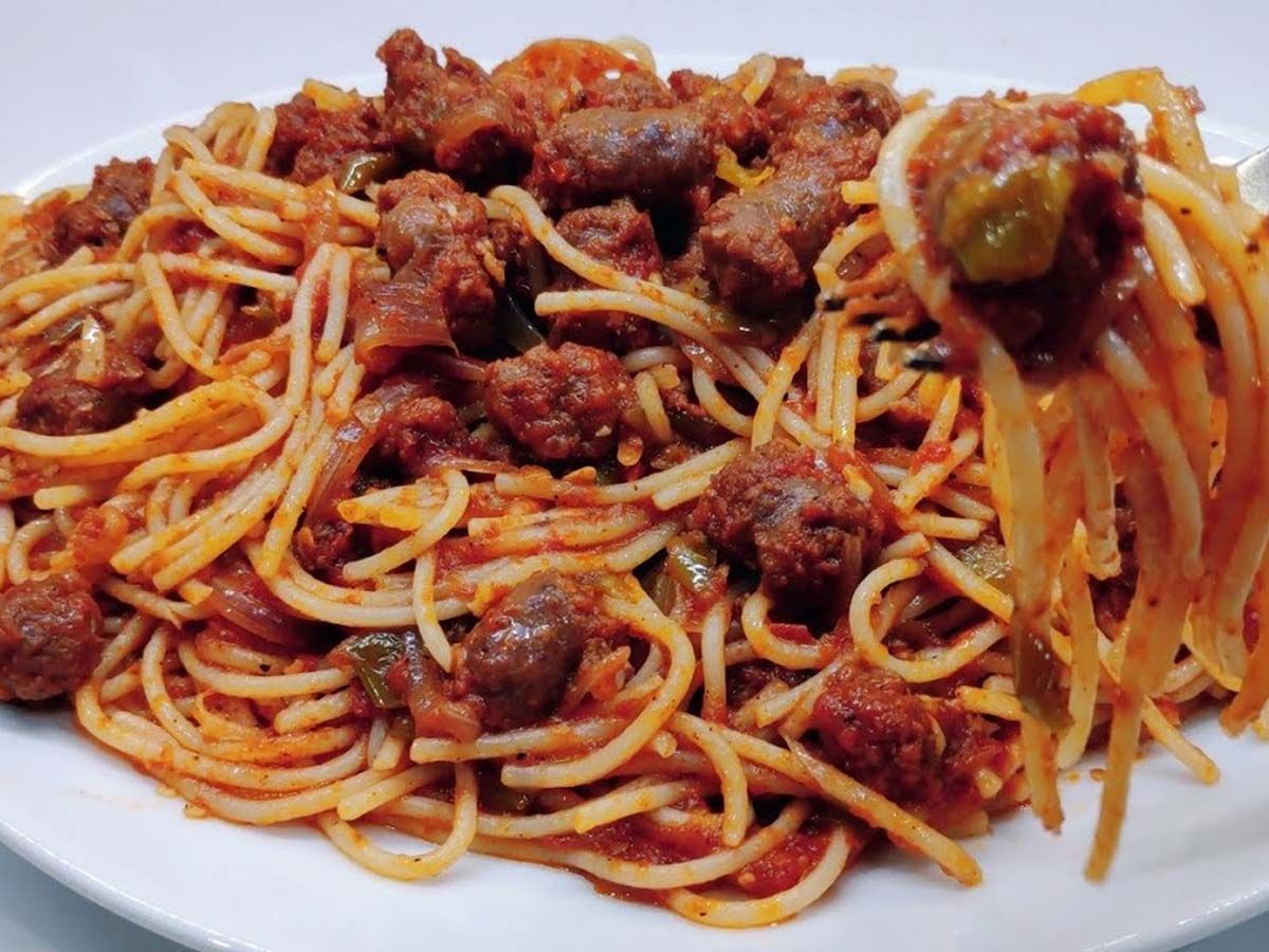 Sausage Spaghetti