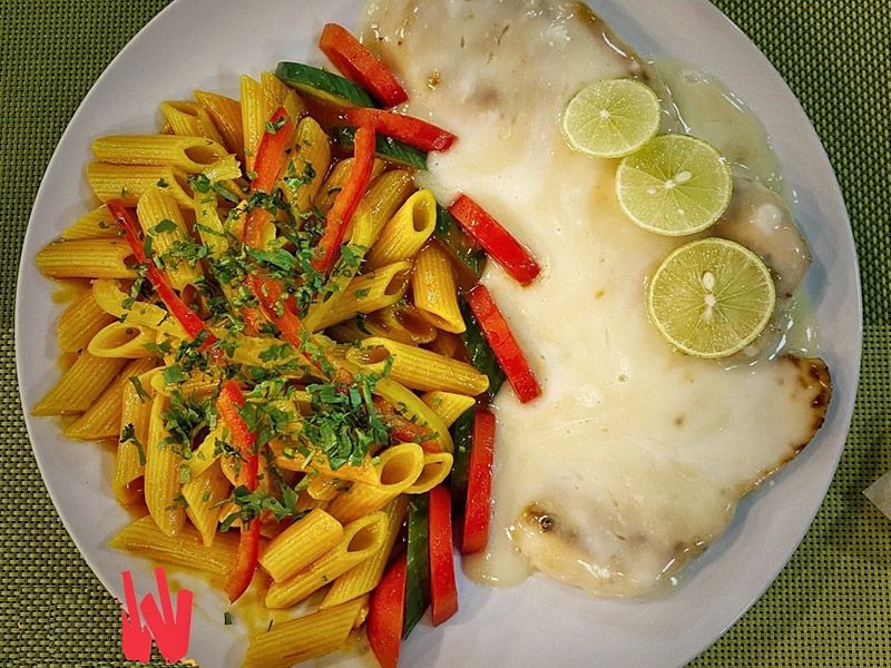 Chicken And Tomatoes Pasta