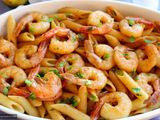 Shrimp pasta
