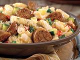 Pasta With Oriental Sausage