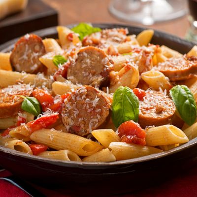 Hot Dog Pasta