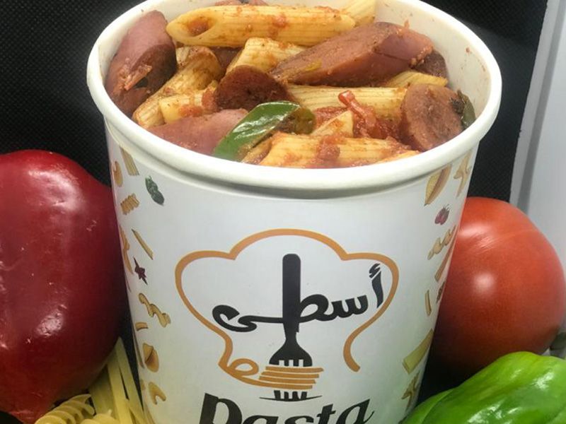 Pasta With Oriental Sausage
