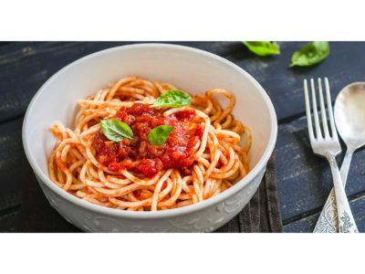 Plain Pasta With Tomato Sauce
