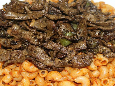 Liver Pasta