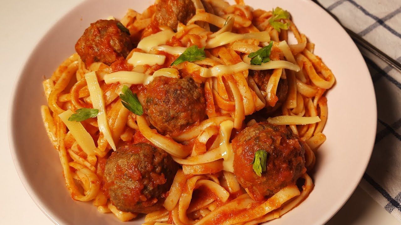 Pasta with kofta