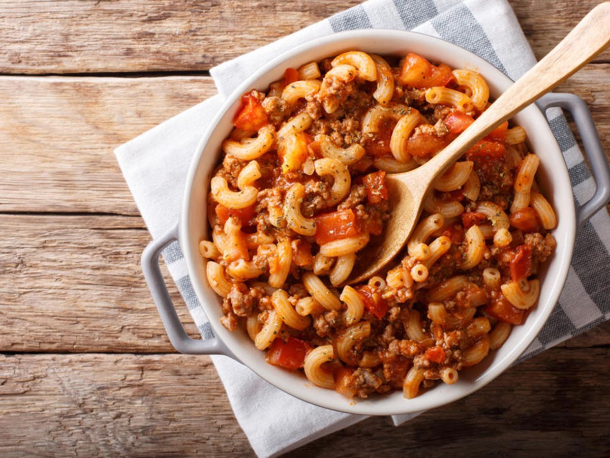 Meat pasta