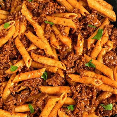 Pasta with meat