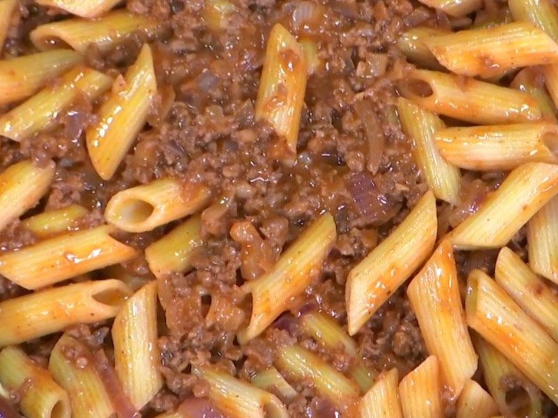 Minced Meat Pasta