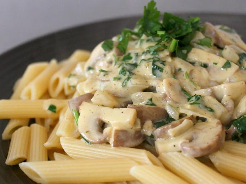 Mushroom Pasta