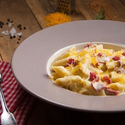 Pastrami pasta
