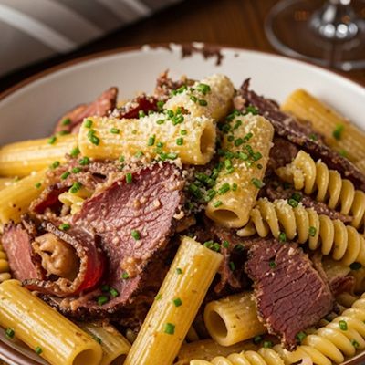 Pastrami Pasta