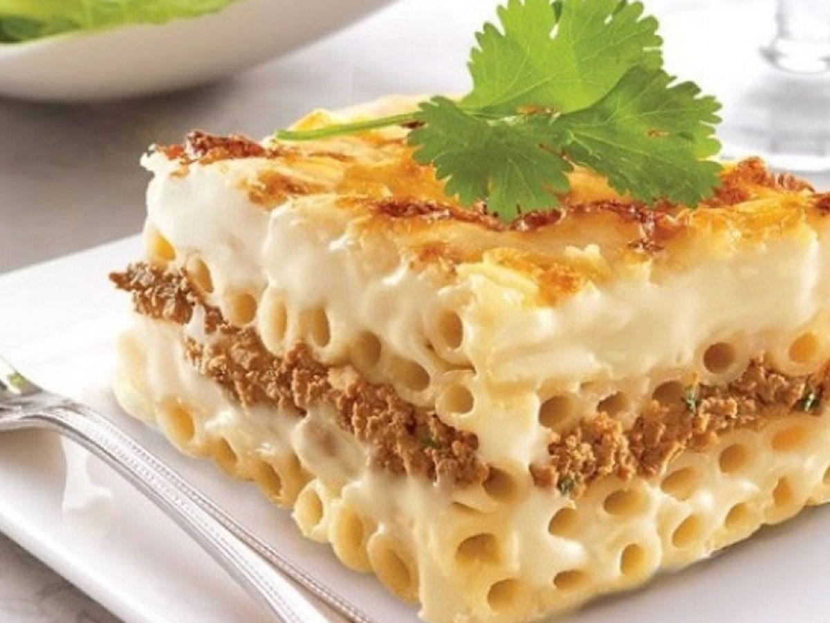 Bechamel pasta