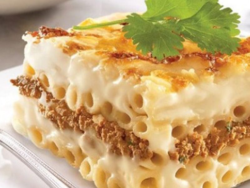 Bechamel With Meat Pasta
