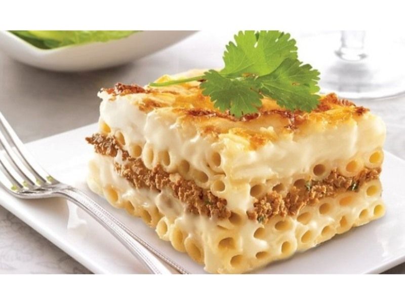 Meat Bechamel Pasta