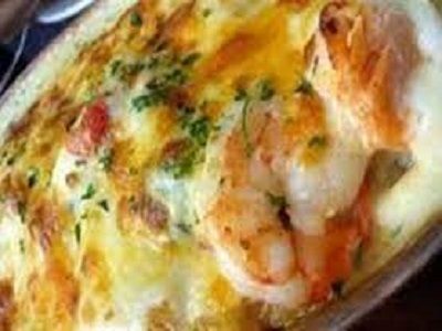 Bechamel Pasta With Shrimp