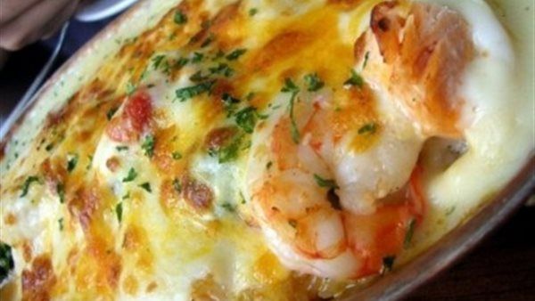 Bechamel Pasta With Shrimp