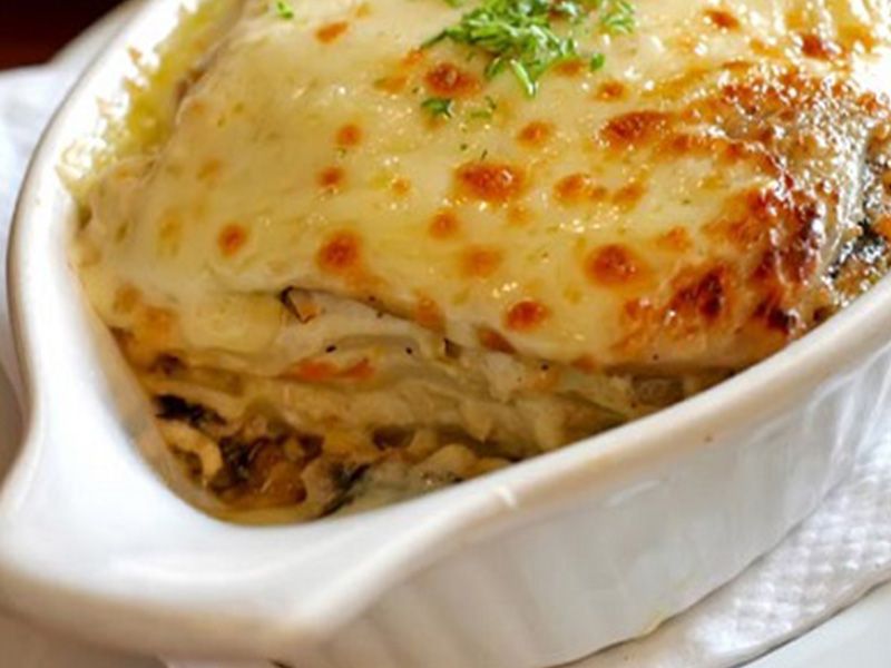 Pane Bechamel Pasta