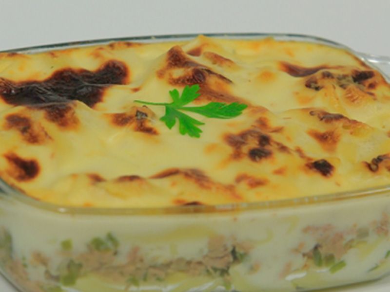 Tuna Bechamel Pasta