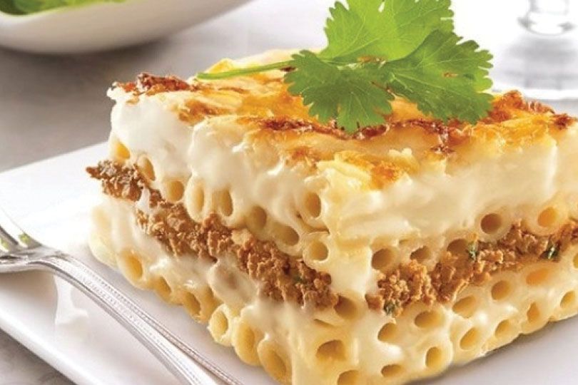 Meat Bechamel Pasta