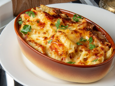 Pastrami Bechamel Pasta