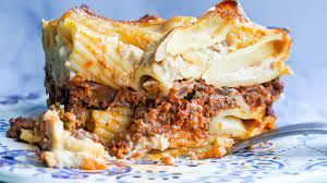 Béchamel Pasta And Minced Meat