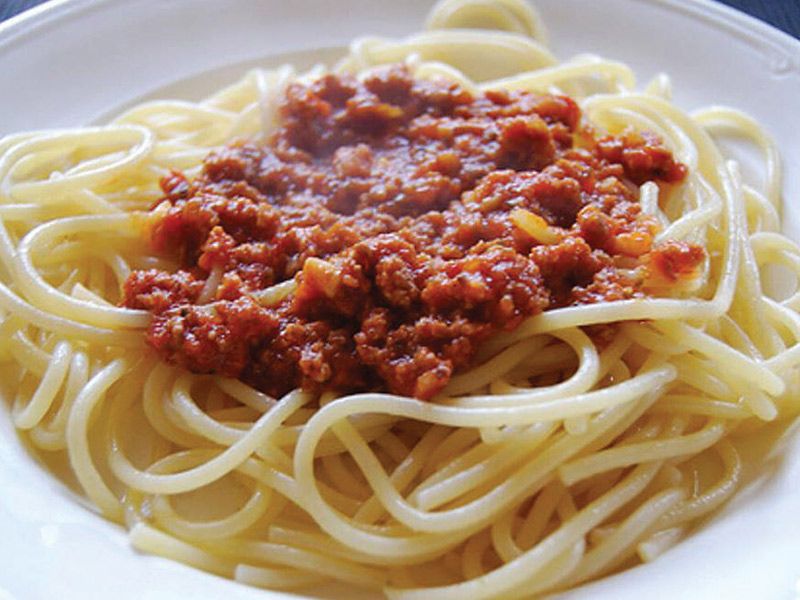 Bolognese Red Sauce Pasta