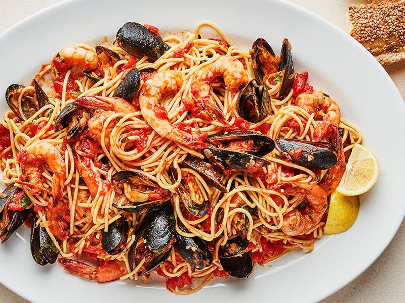 Spicy Penne Pasta Platter