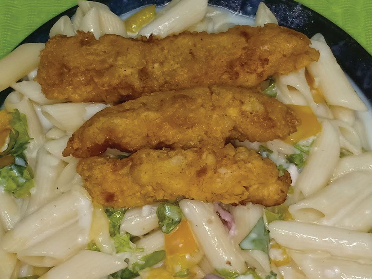 Chicken Strips Pasta