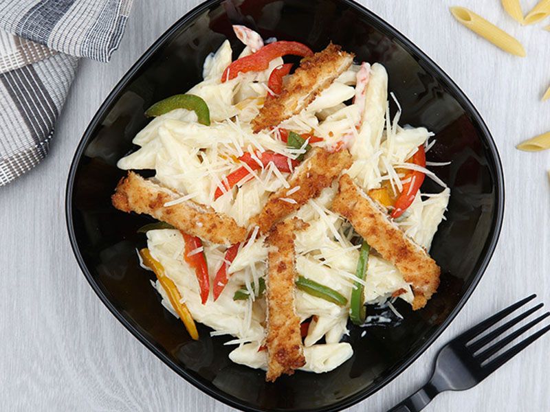 Crispy Chicken Pasta