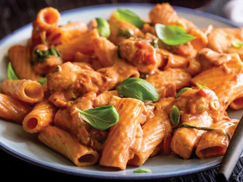 chicken Red Sauce Pasta