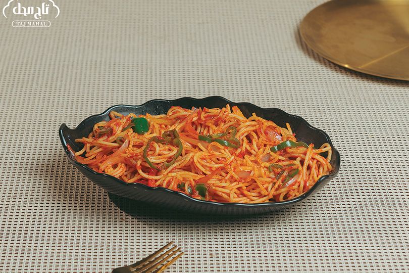 Red sauce pasta