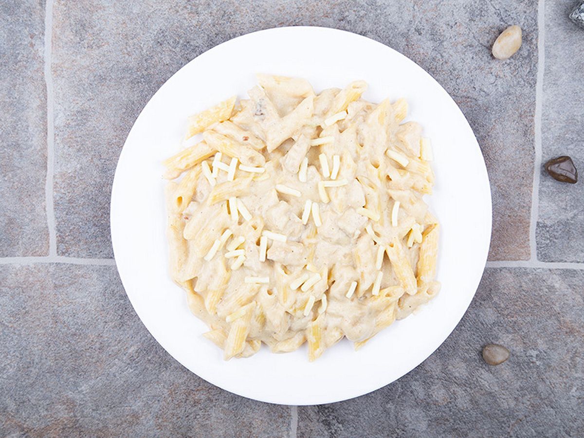 Plain Bechamel pasta with white sauce