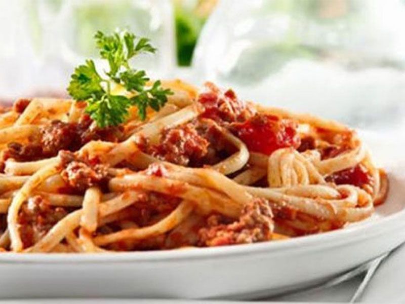 Oriental Sausage Pasta
