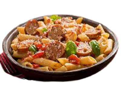 Sausage Ranch Oven Pasta