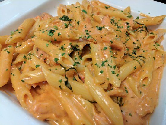 Tagliatelle With Salmon Pasta