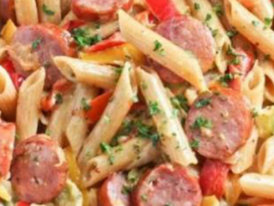 Sausage Bechamel Pasta