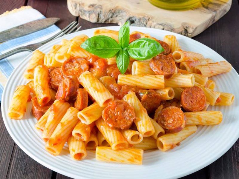 Spaghetti With Sausage