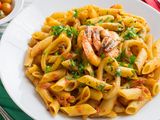 Seafood pasta