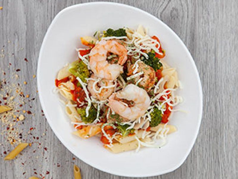 Seafood Pasta With Tartar Sauce