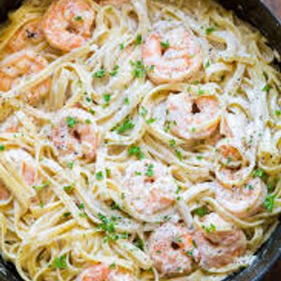 Offer 5 Seafood Pasta with Sauce and Mozzarella Cheese