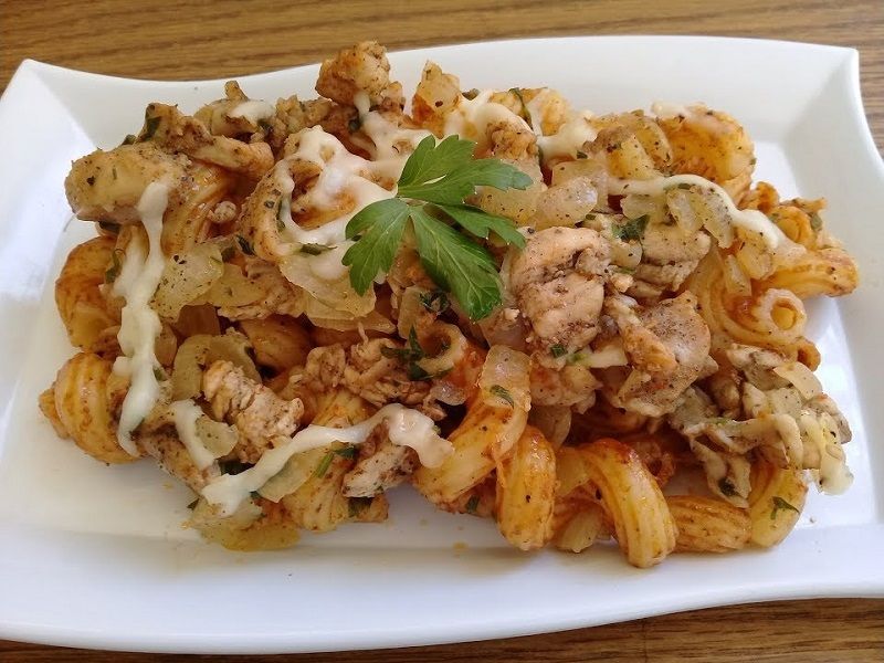 Chicken Shawerma Pasta